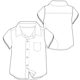 Fashion sewing patterns for UNIFORMS Shirts School Shirt 7263